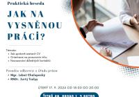 Jak na vysněnou práci – beseda