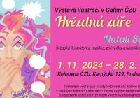 Natali Santini: Hvězdná záře (výstava ilustrací v Galerii ČZU)