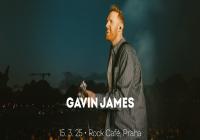 Gavin James v Praze 