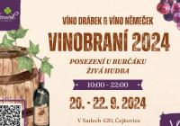 Vinobraní 2024, posezení u burčáku, Čejkovice