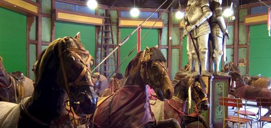 Oprava koní z unikátního Letenského kolotoče je u konce. K vidění jsou v Národním technickém muzeu